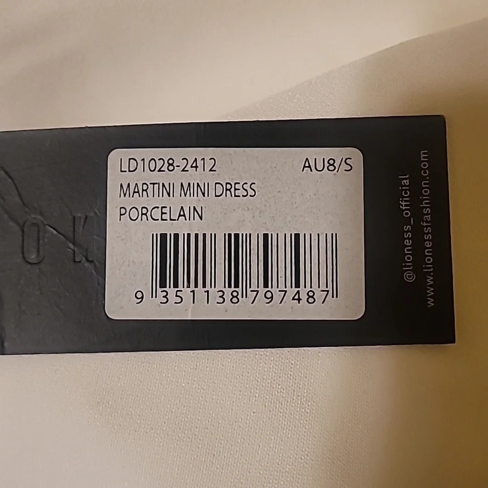 MARTINI MINI DRESS -porcelain - Picture 7 of 7